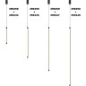 Корпус накладной NOVOTECH VITZ 359359 KONST NT24 000 с драйвером для подвесного вертикального монтажа светильников 359343-359358 IP20 8-24W 170-265V черный NV-359359